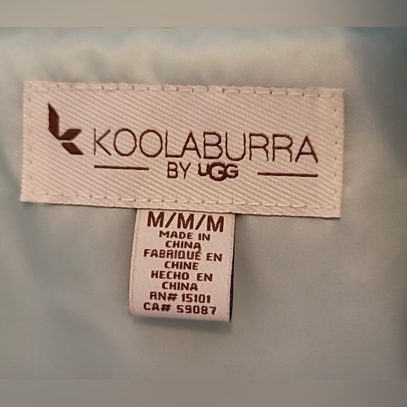 Koolaburra By UGG Jacket Size M Ladies Mint Green Coat Zip-Up NEW Puffer Medium! - Picture 3 of 14